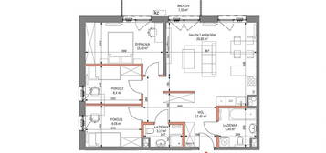 Zabłocie | 4 pokoje | 78,85 m2 | balkon | bez PCC