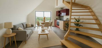Appartement T2bis Duplex 46,18 m² hab (64,33m² au sol) LA CHAPELLE SUR ERDRE
