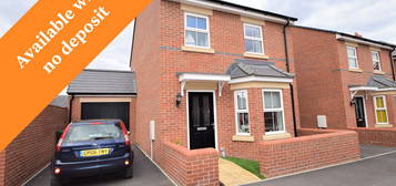 3 bed link detached house to rent