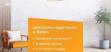 Altersgerecht und vermietet: Gemütliches Appartement in Böhlen