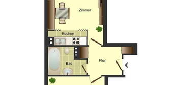 2-Zimmer-Wohnung in Sankt Augustin Menden