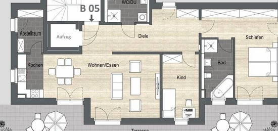 Traumort zum Entspannen: NEUBAU-Penthouse mit Dachterrasse in Schwaig!