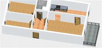 Geräumige 3-Zimmer-Wohnung mit großem Balkon
