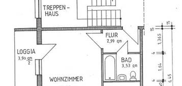 große 1 Raum WE mit Balkon und Stellpl. ab 1.1. 25 zu vermieten