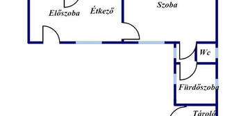 Egeri 50 nm-es ház eladó