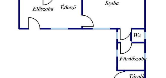 Egeri 50 nm-es ház eladó