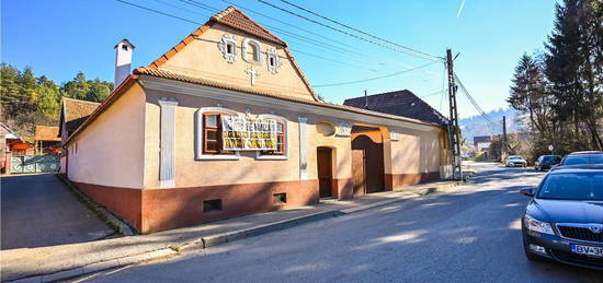 FILM! Casa saseasca, renovata exterior, in centrul localitati Holbav,