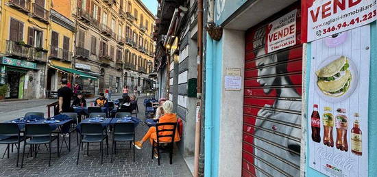 Cagliari Corso Vittorio Emanuele - Zona Pedonale