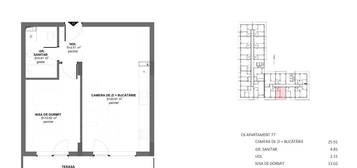 De la dezvoltator, Apartamente cu 2 camere, Strada Eroilor, Floresti