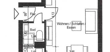 Erstbezug nach Sanierung mit EBK: Exklusive 1-Raum-Wohnung in Köln Raderthal