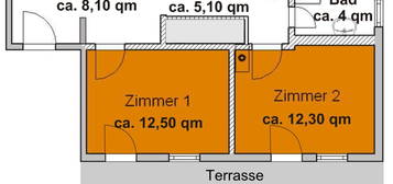 schöne sonnige 2 - Raum Mitwohnung in Jena