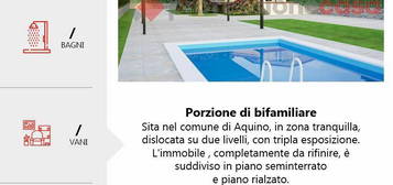 Porzione di bifamiliare con giardino