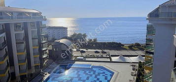 LUXURY, FURNISHED FLAT (1+1)WITH A SEA VIEW LOCATED IN KARGICAK