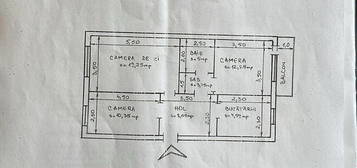 Apartament cu 3 camere decomandat, in zona Podu Ros - Odeon