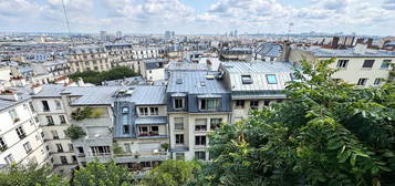 Appartement Montmartre avec vue sur Paris - 2 pièce(s) 60 m2