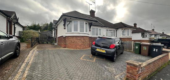 Semi-detached bungalow for sale in Grasmere Avenue, Luton LU3