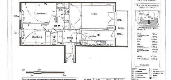 T3 67M2 + Balcon et parking Sous-Sol