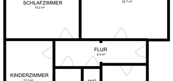 Attraktive 3-Zimmerwohnung 75m² im „Blumen-Viertel“ von Hagen