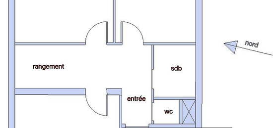 Appartement 60 m² T3 secteur Bellevue