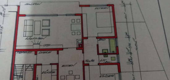 Freundliche 3,5-Zimmer-Wohnung mit Balkon in Remseck am Neckar