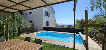 BANDOL, appartement avec piscine privée et vue mer panoramiq