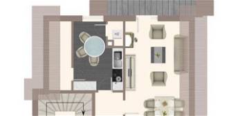 5 Zimmer Wohnung,120 qm, Essen(Oldenburg)900€kalt,mit Kaminofen