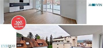 ++Super modern: Große 3-Zimmer-Wohnung mit Balkon und Einbauküche++