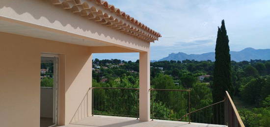 T2 avec vue panoramique et grande terrasse (Maison neuve)