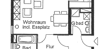 Altersgerechte 3-Zimmer-Wohnung im Erdgeschoss mit eigenem Garten und Tiefgarage