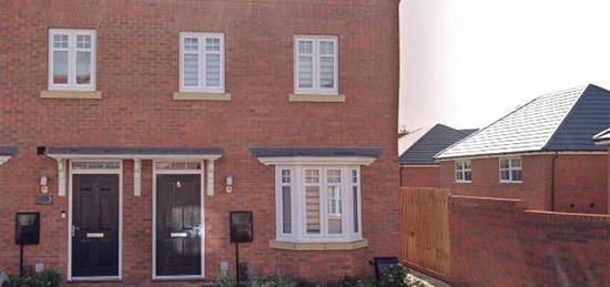 End terrace house for sale in Mould Pen, Wigston LE18