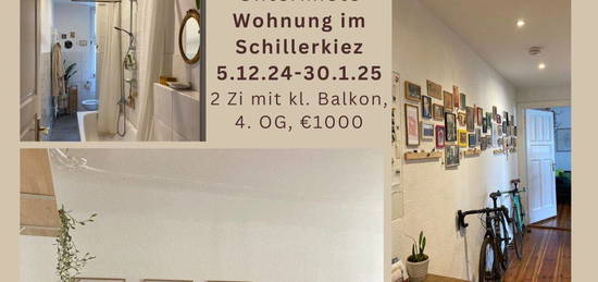 2 -Zimmer Whg im Schillerkiez für ca. 2 Monate