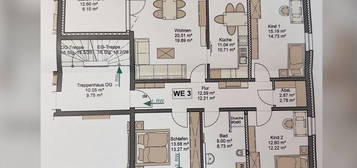 4-Raum-Wohnung (EG) ERSTBEZUG nach Neubau in schöner Lage