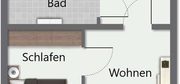 2-Zimmer-Etagen-Wohnung mit Balkon in Emsdetten