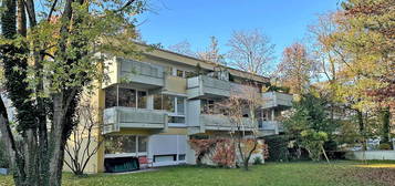 Schöne 1-Zimmer-Erdgeschosswohnung mit Terrasse und Einbauküche in Harlaching!