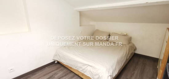 Appartement meublé  à louer, 2 pièces, 1 chambre, 21 m²