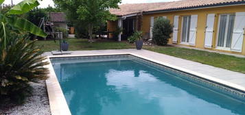 Maison de 6 pieces avec piscine jardin et garage a vendre sur izon