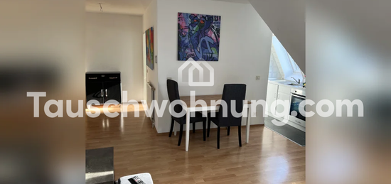 Tauschwohnung: Biete schöne 1,5 Zimmer Wohnung nähe Götheplatz