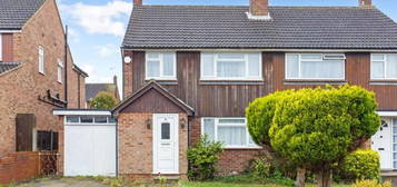 Semi-detached house to rent in Middle Furlong, Bushey, Hertfordshire WD23