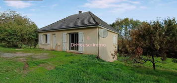 Maison plain pied 75 m² T3 + sous sol 80 m² + 4.490 m² terrain - 19310 Segonzac