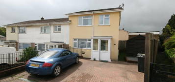 Semi-detached house to rent in Manor Road, Newton Abbot, Devon TQ12