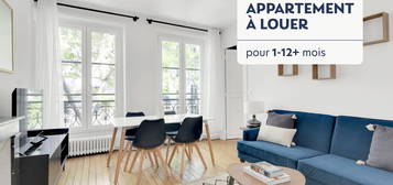 Appartement meublé  à louer, 3 pièces, 2 chambres, 61 m²