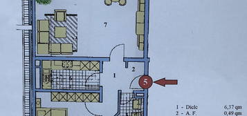 Exklusive 2-Raum-Wohnung mit 2 Balkonen  in Bonn