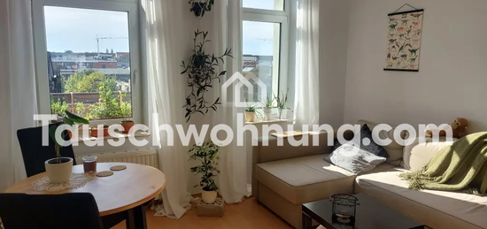 Tauschwohnung: 2-Zimmer Wohnung mit Balkon in Plagwitz