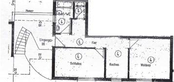 2 Zimmer Untergeschosswohnung mit Terasse
