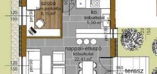 Kód: 4564SZR N+3 szobás + terasz, új építésű ikerházi lakás
