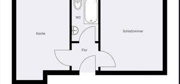 Studentenwohnung In zentraler Lage