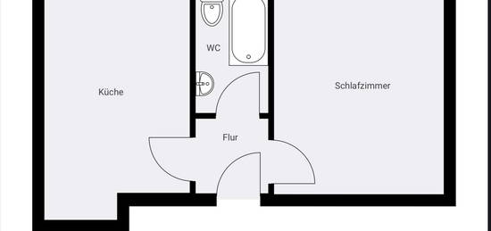 Studentenwohnung In zentraler Lage