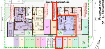 Ökologische Neubauwohnung in optimaler Lage von Wemding