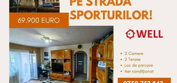 Apartament cu două camere de vânzare în Sfăntu Gheorghe, pe strada Spo