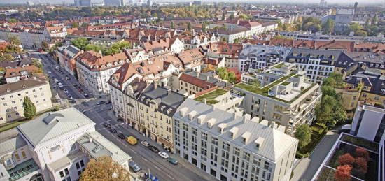 Perfekte STADT-RESIDENZ am FRIEDENSENGEL mit Balkon und EBK. Innenhof - BESTLAGE.